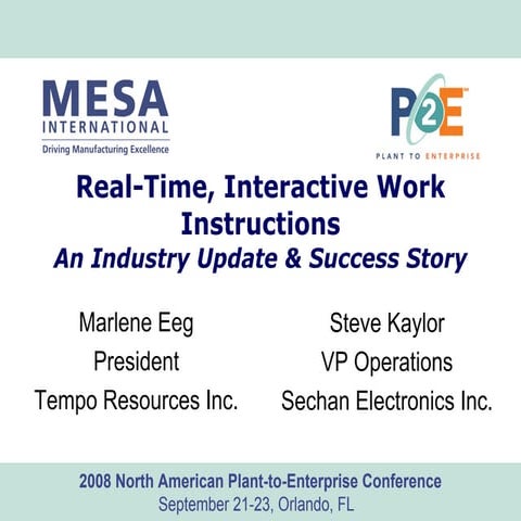 Mesa Speaker Presentation 8 28 08 Pdf