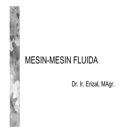 Mesin Mesin Fluida Dan Jenis Jenisnya Pdf