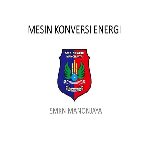 Mesin konversi energi