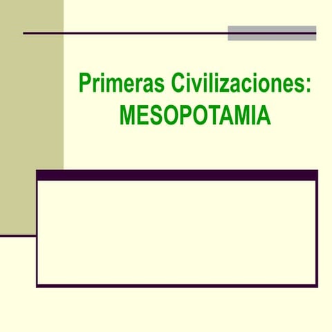 Mesopotamia