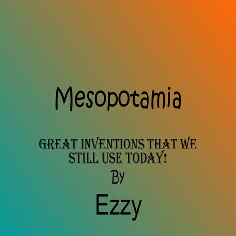Mesopotamia