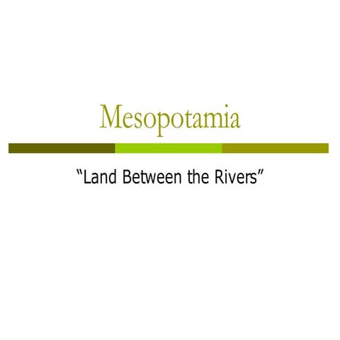 Mesopotamia