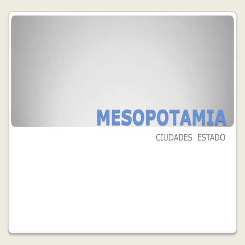 Mesopotamia. .-.-.-.