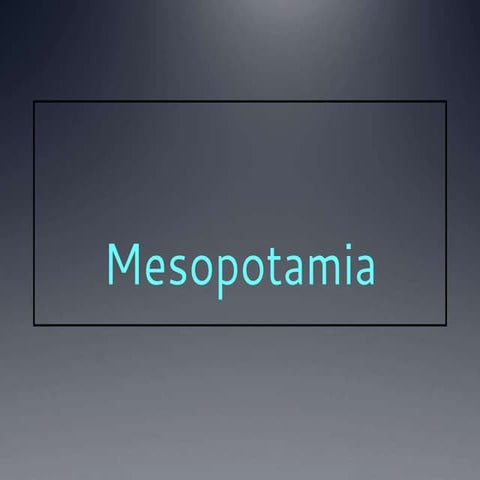 Mesopotamia