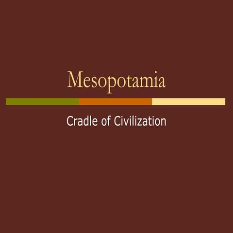 Todo sobre la Historia de Mesopotamia y mas