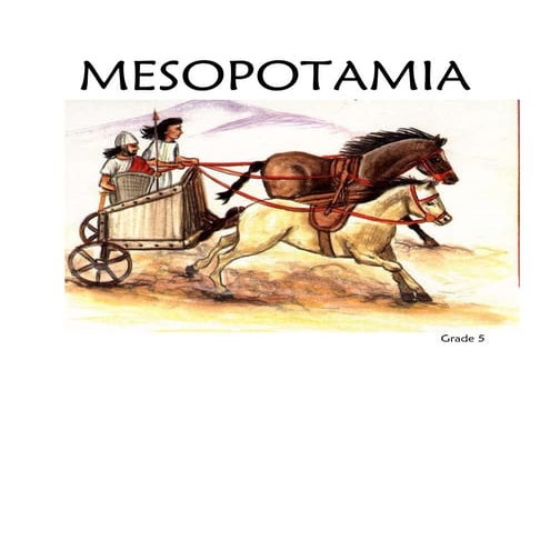 Mesopotamia booklet