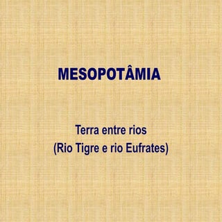 Mesopotamia 