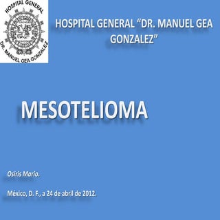Mesotelioma 