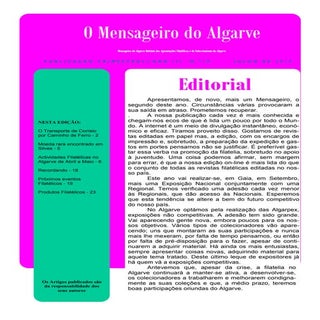 O Mensageiro do Algarve n.º 10