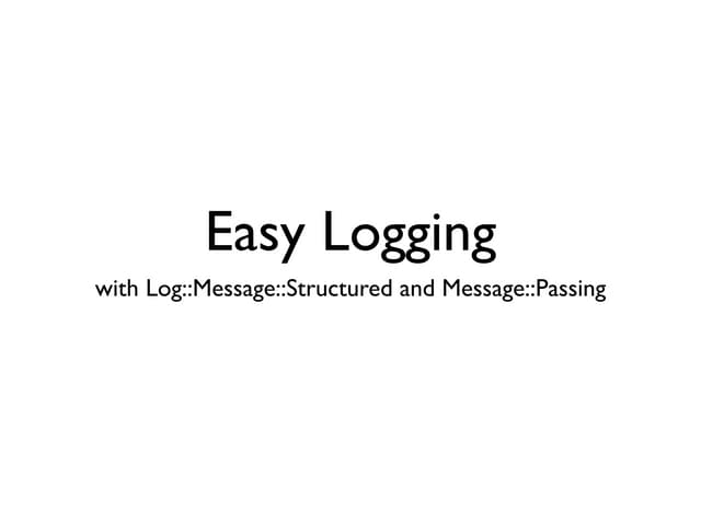 Message passing