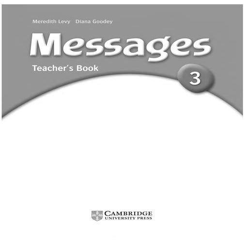 Messages 3 teacher's book