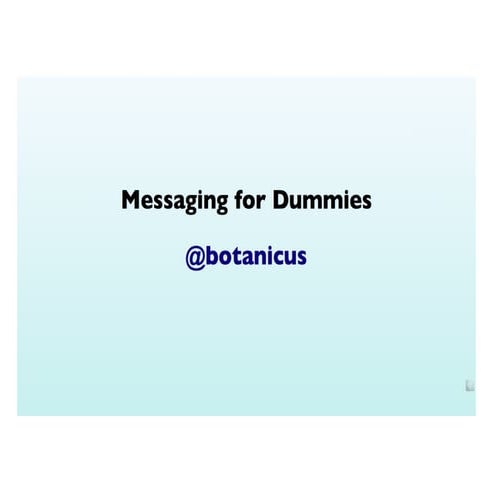 Messaging