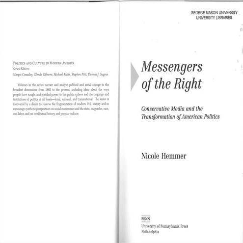 Messengers of the right