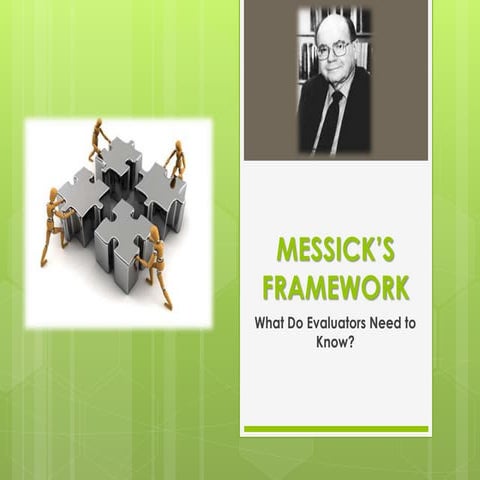 Messick’s framework