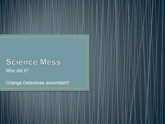 Mess scene | PPTX