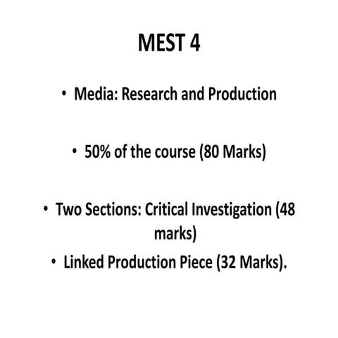 Mest 4 intro