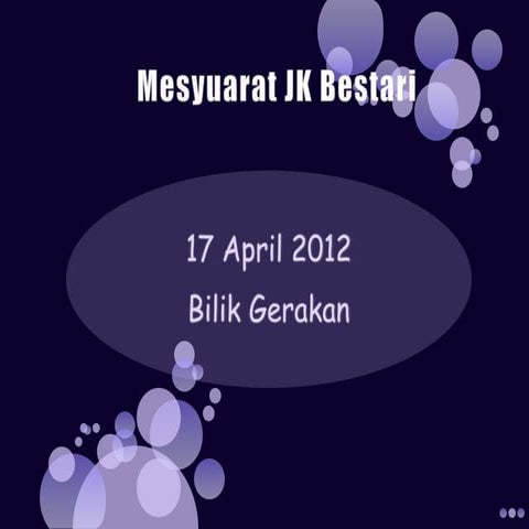 Mesyuarat Jk Bestari 2