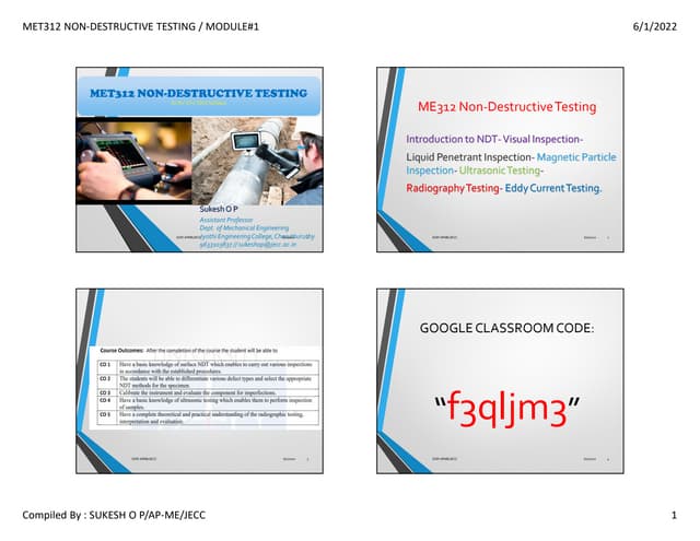 Radiographic Testing (RT)- NDT | PDF