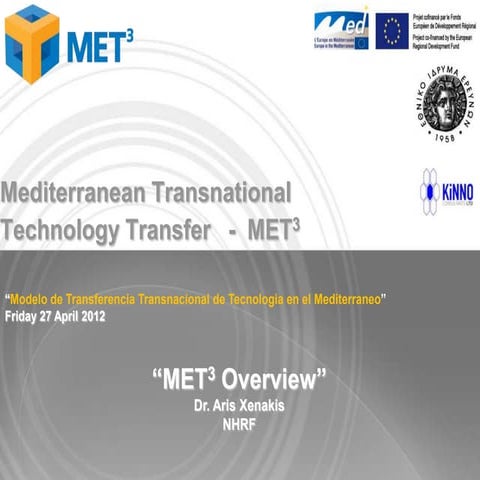 Aris Xenakis: Met3 overview 