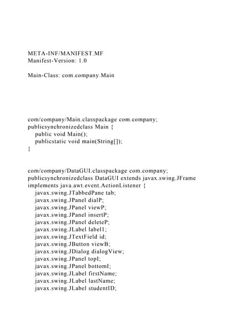META-INFMANIFEST.MFManifest-Version 1.0Main-Class com.co.docx