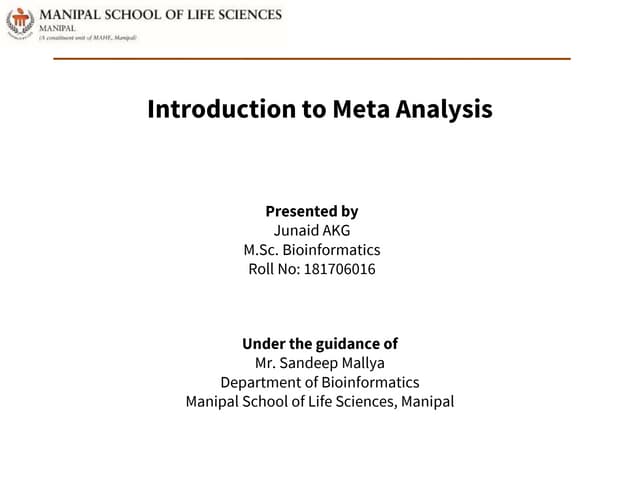 Meta analysis