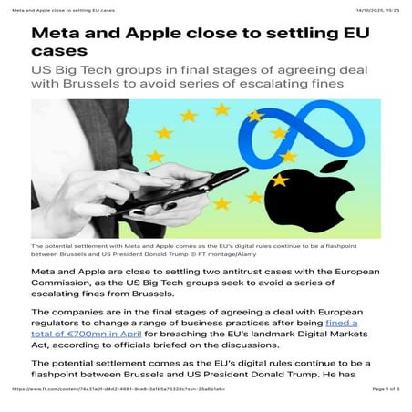 Meta and Apple close to settling EU cases.pdf