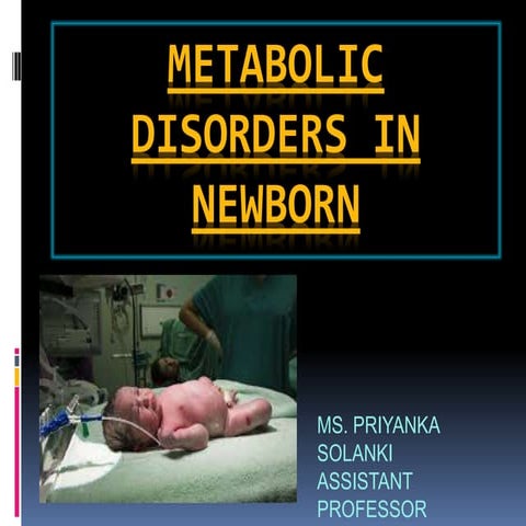 Metabolic Disorders: All You Need to Know | PPTX