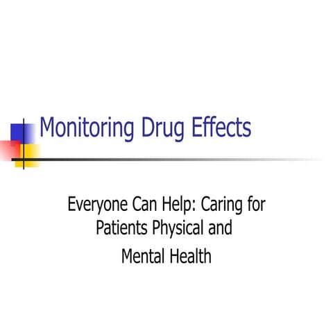 Metabolic monitoring educational slide show | PPT