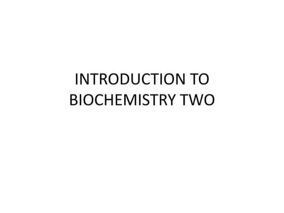 Introduction to metabolism | PPT