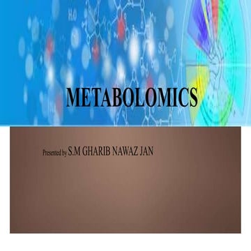 Metabolomics