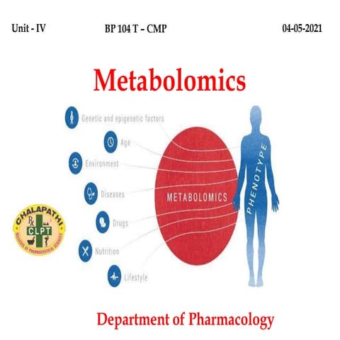 Metabolomics