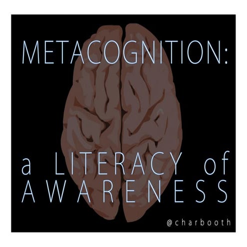 Metacognition: A Literacy of Awareness 