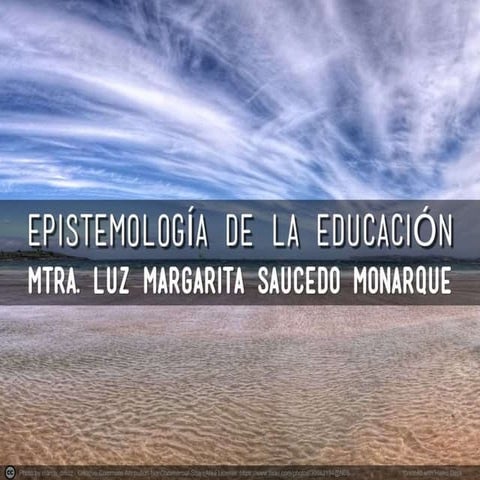 Epistemología: Metacognción