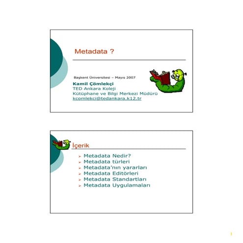 Metadata ? | PDF
