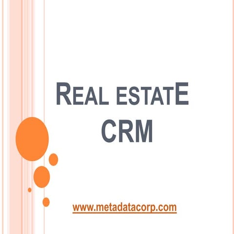 Real Estate CRM 