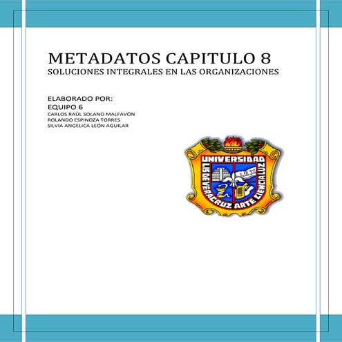 Metadatos capitulo 8