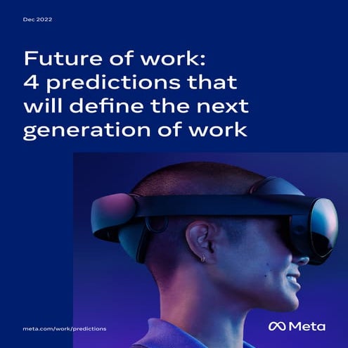 Meta: Four Predictions for the Future of Work