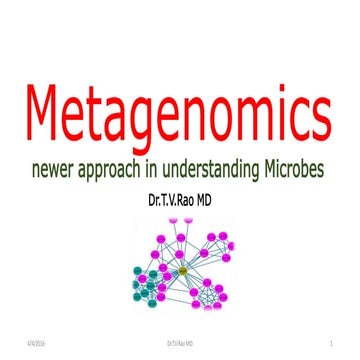 Metagenomics newer approach in understanding Microbes  