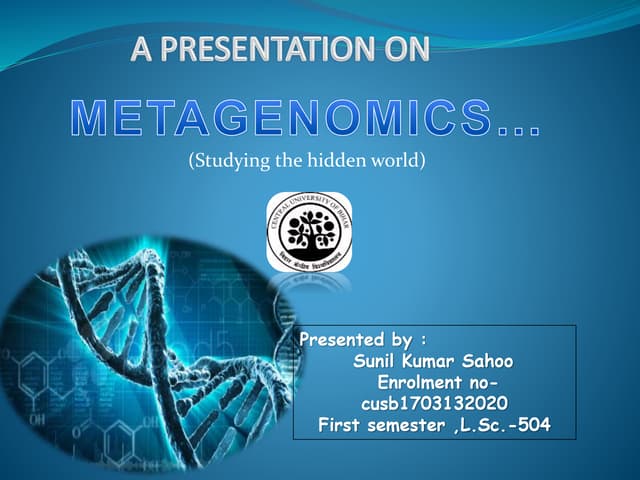Metagenomics sk presentation 17.10.2017 