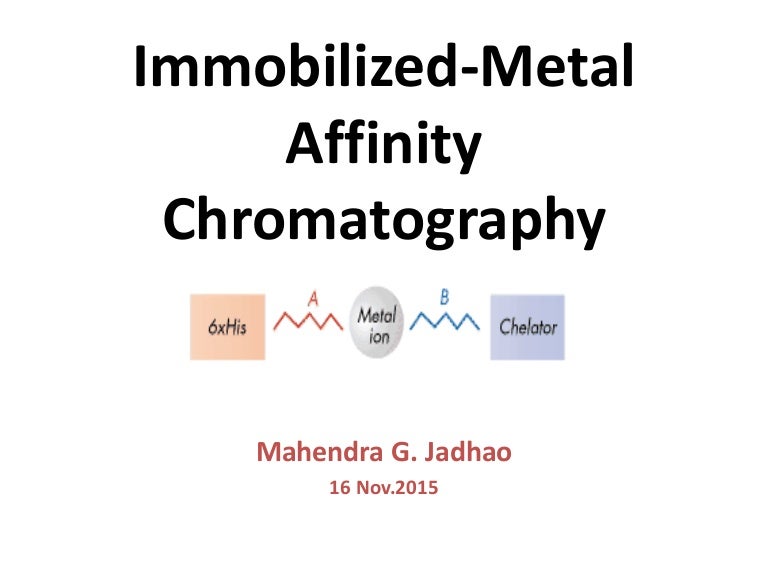 Immobilized Metal affinitychromatography