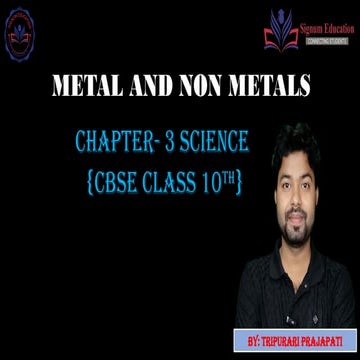 METAL AND NON-METALS BY TRIPURARI PRAJAPATI.pptx