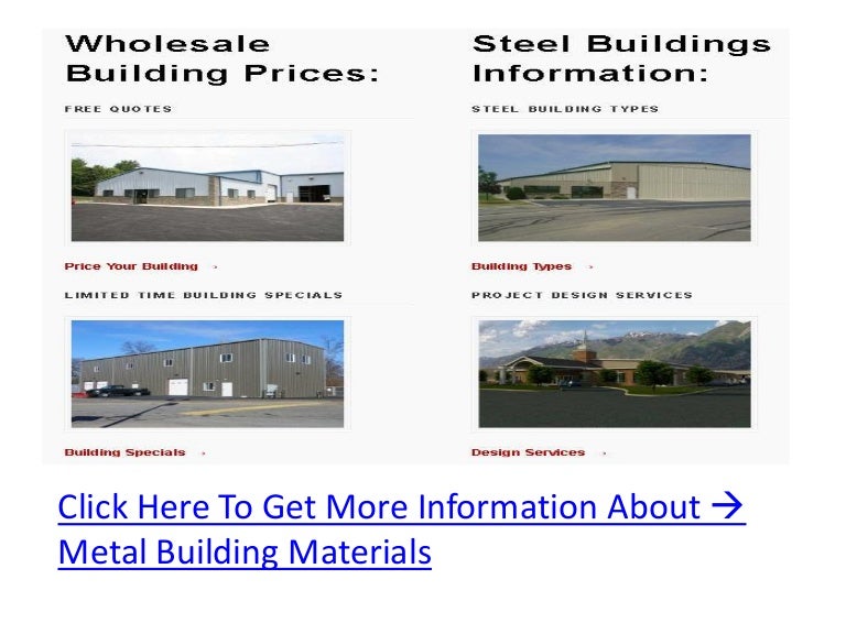 Metal Building Materials