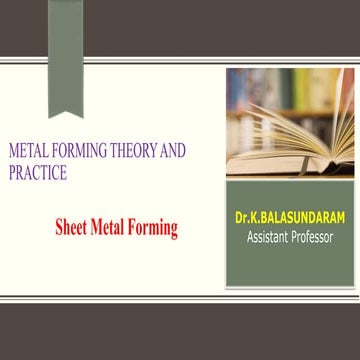 Metal forming