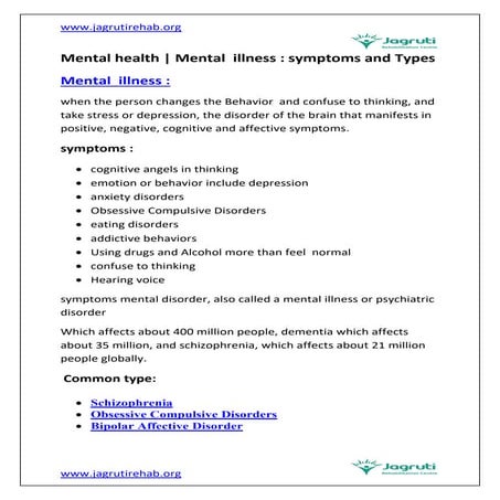 Types and Management of Mental Disorders.pptx
