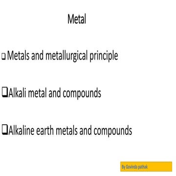Metallurgical process.pptx