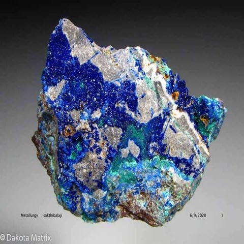 introduction to metallurgy for chemist