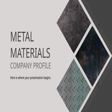Metal Materials Company Profile by Slidesgo.pptx