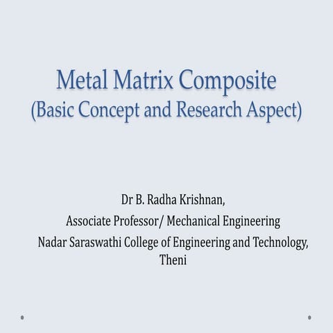 Metal Matrix Composite (Research Aspect).pptx