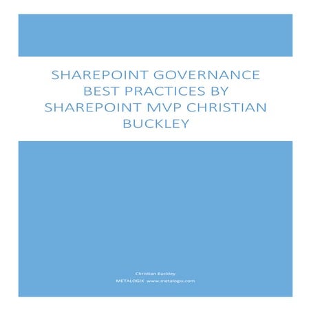 Metalogix share point-governance_best_practices