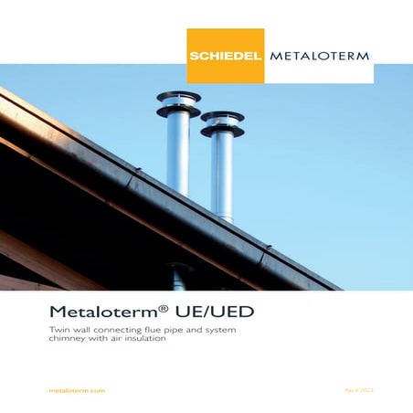 Schiedel Metaloterm UE flue system